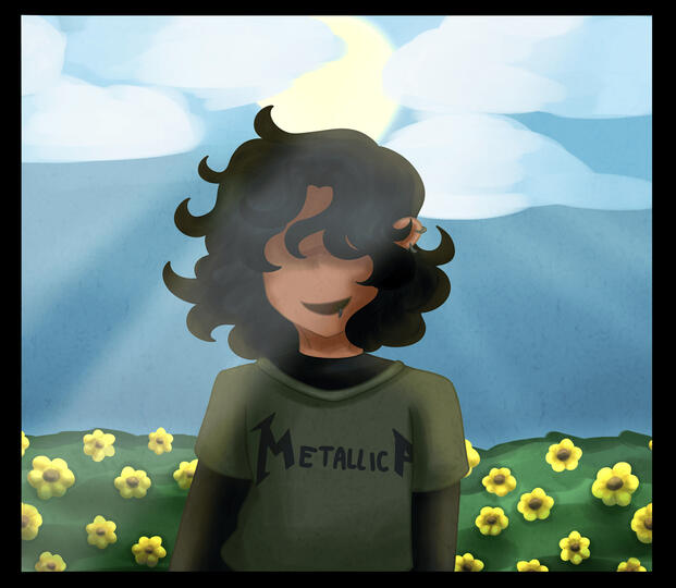 fanart of human Sebastian Solace